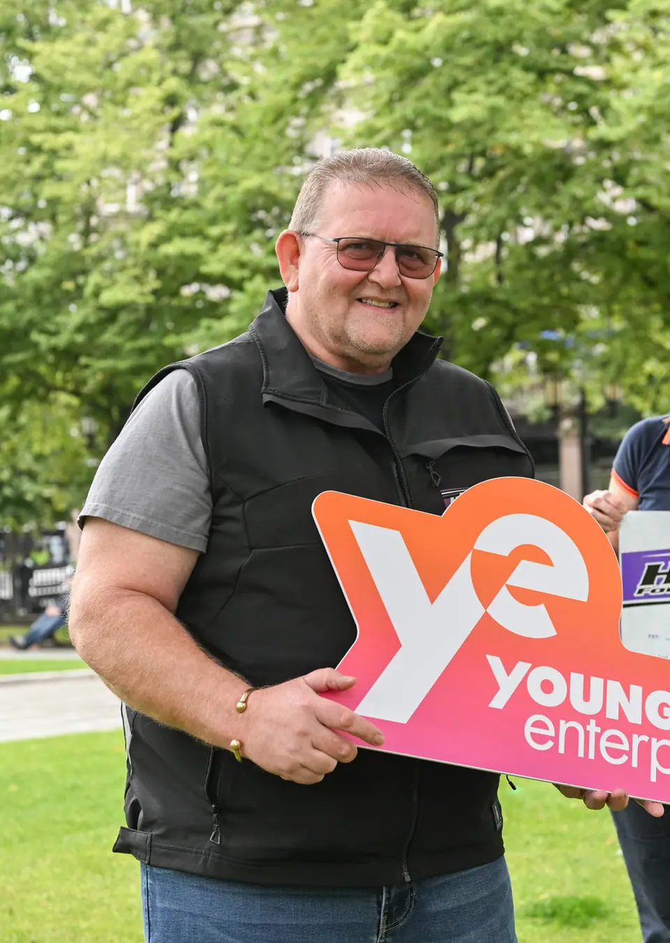 Steve Henry, Eoin's father and founder of the Eoin Henry Foundation