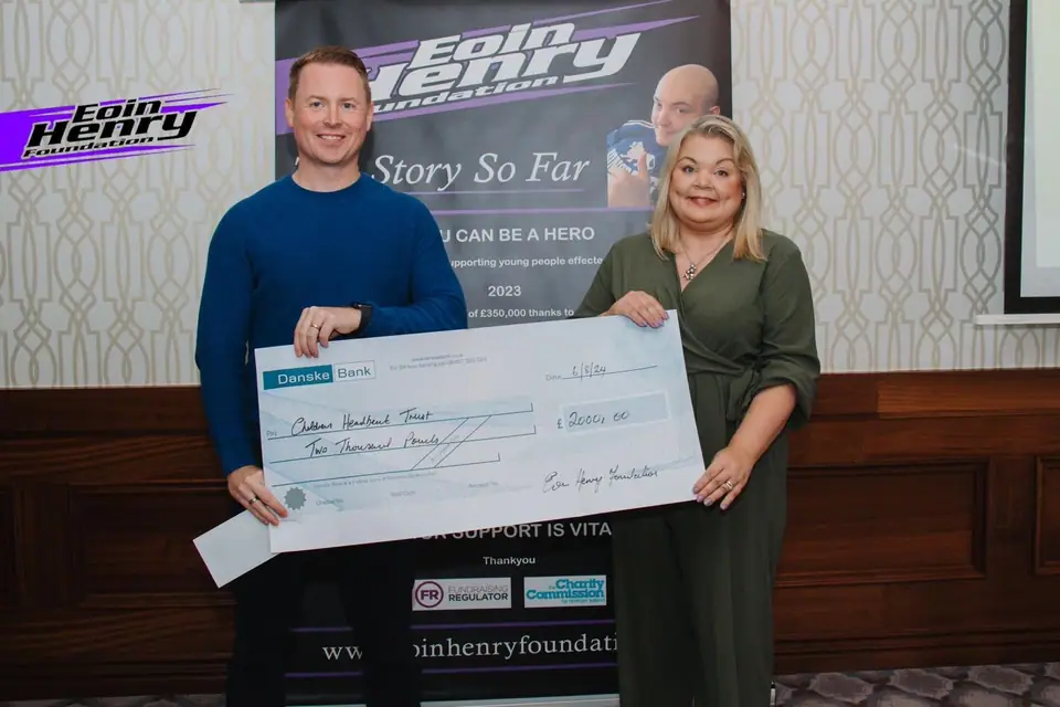 2024 Eoin Henry Foundation charity presentation, photo 8