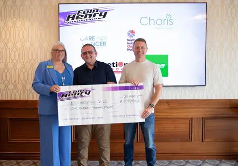 2025 Eoin Henry Foundation charity presentation, photo 2