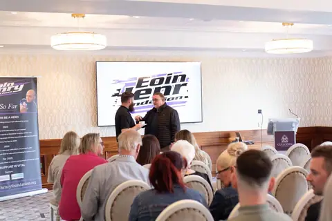 2025 Eoin Henry Foundation charity presentation, photo 3