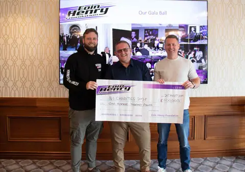 2025 Eoin Henry Foundation charity presentation, photo 4