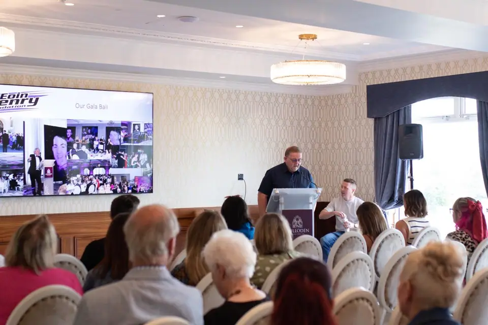 2025 Eoin Henry Foundation charity presentation, photo 9