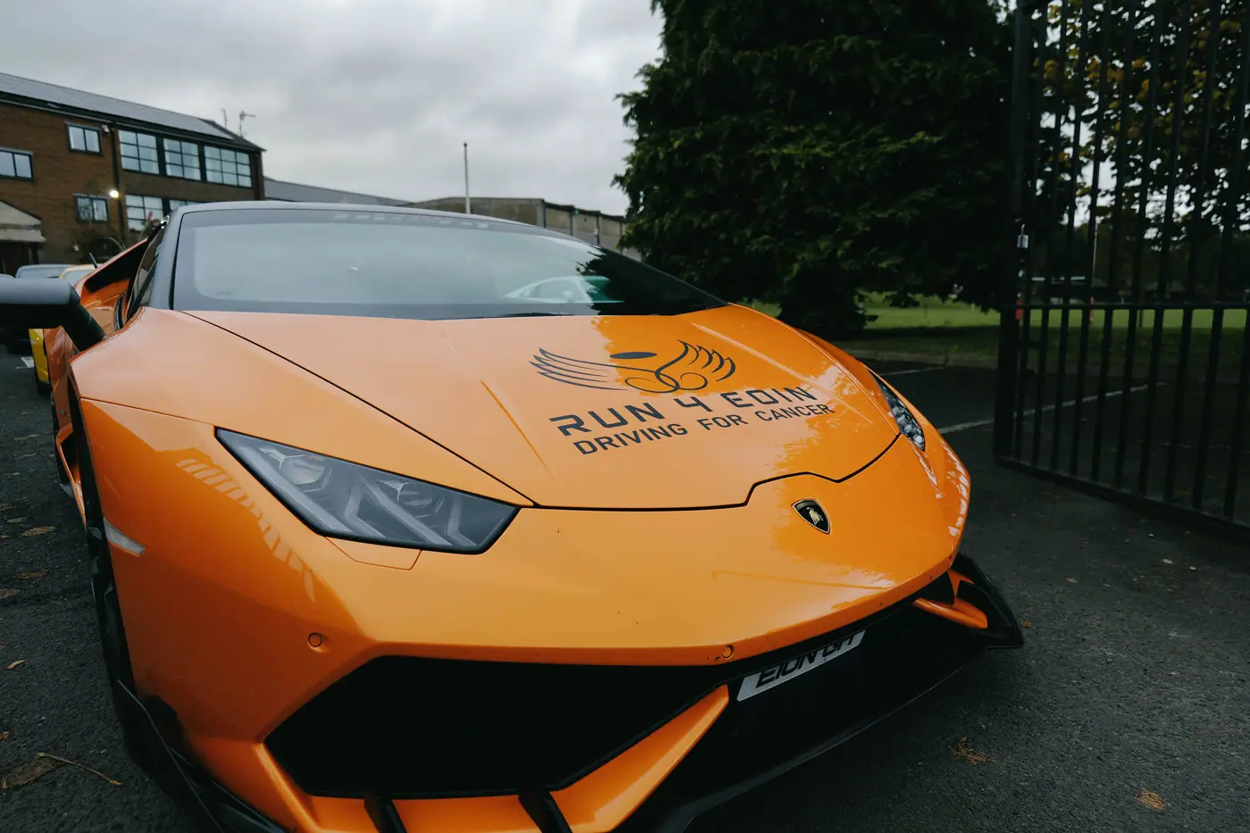 Supercar at an Eoin Henry Foundation event